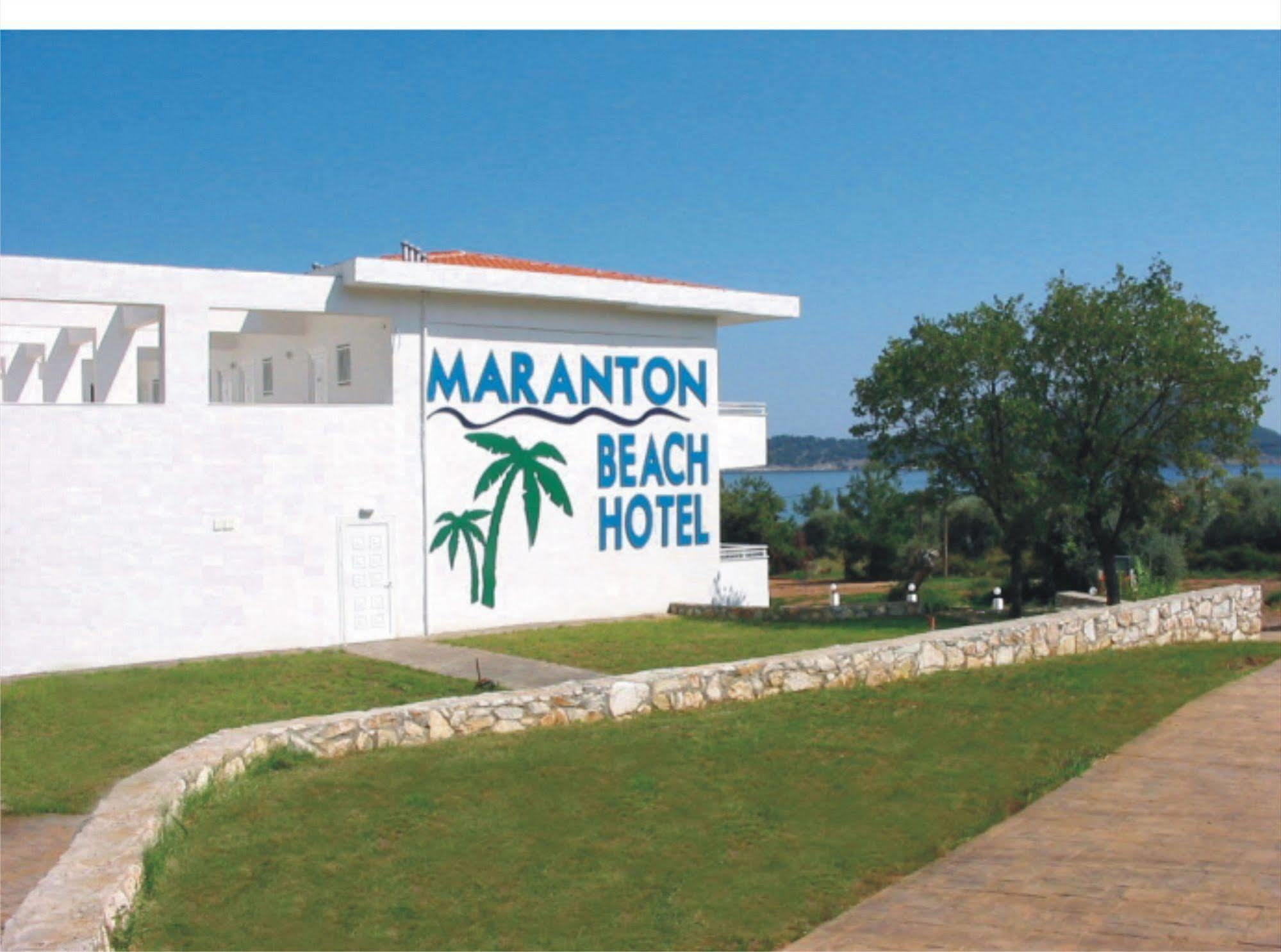 Maranton Beach Hotel Kinira Exterior foto